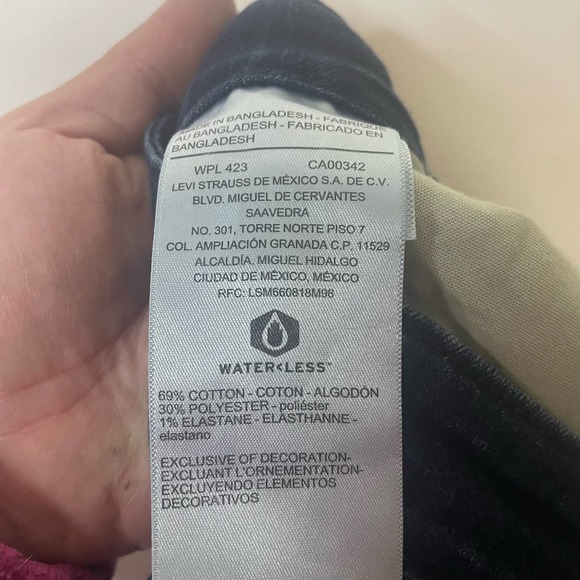 Signature By Levi's Women's Midrise Bootcut Jeans size 14Short - Picture 5 of 8